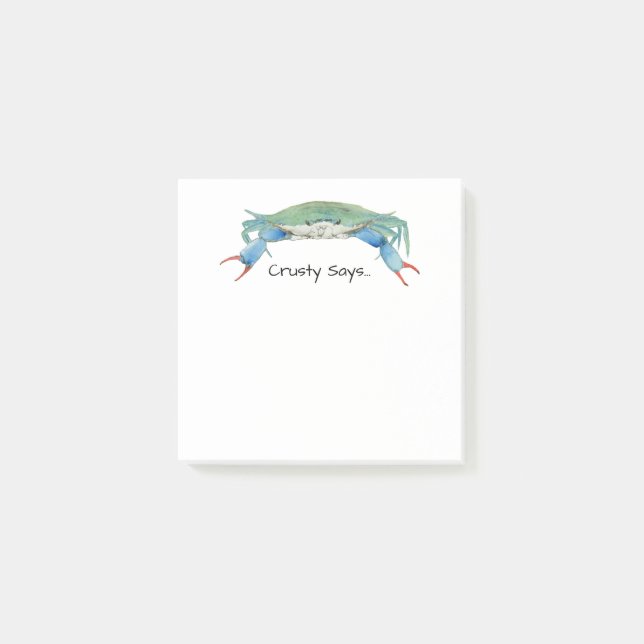 Bloco De Notas Caranguejo (Frente)