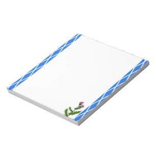 Bloco De Notas Cardo escocês