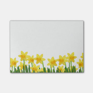 Bloco De Notas Cargo--Nota-Daffodils