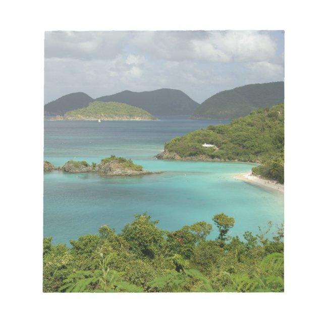 Bloco De Notas Caribe, Ilhas Virgens dos EUA, St. John, Tronco (Frente)