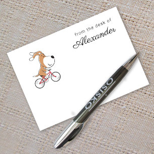 Bloco De Notas Caricatura Engraçada Cachorro Cachorro Cachorro Ca
