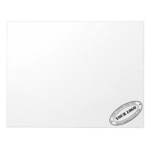 Bloco De Notas Carimbo Personalizado da Empresa de Logotipo Comer