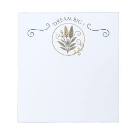 Bloco De Notas Carnet de note, bloc-notes, Dream big.