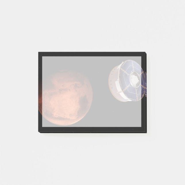 Bloco De Notas Carregando Espacial A Rover Perseverante (Frente)