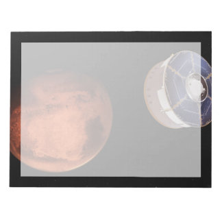 Bloco De Notas Carregando Espacial A Rover Perseverante