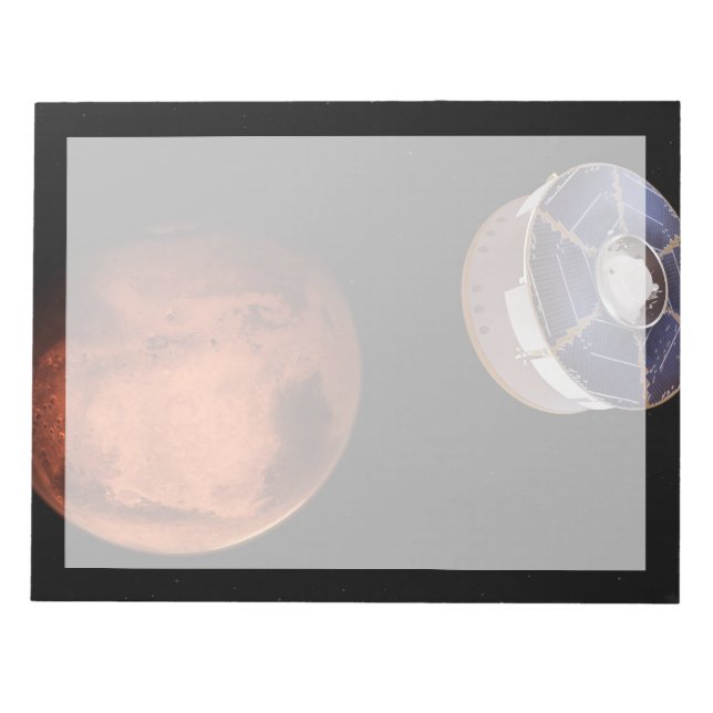 Bloco De Notas Carregando Espacial A Rover Perseverante (Frente)