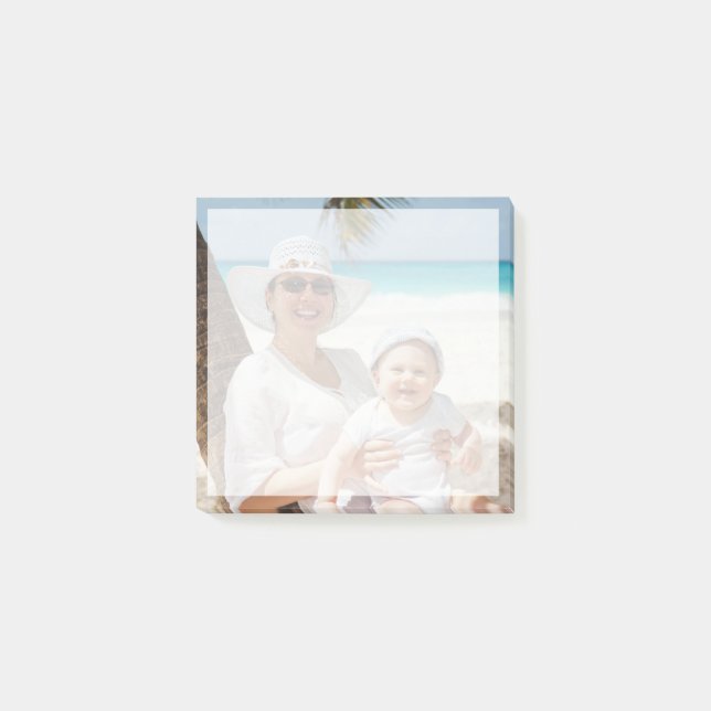 Bloco De Notas Carregar a sua fotografia (Frente)