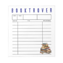 Cartão de Biblioteca Booktrover Livros Antigos