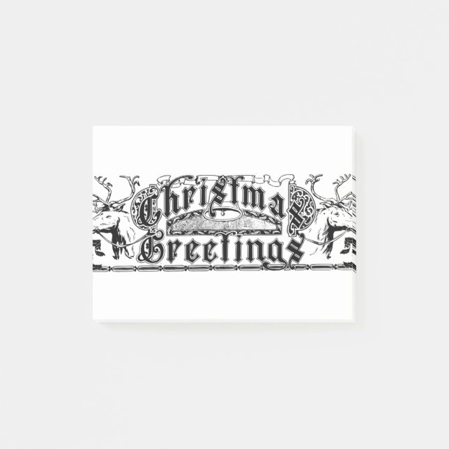 Bloco De Notas Cartões de natal (Frente)