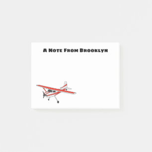 Bloco De Notas Cartografia da aeronave com relação de triciclo