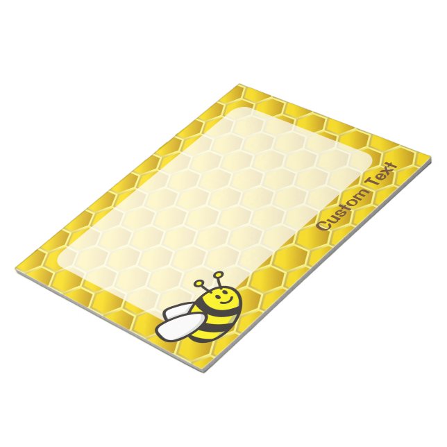 Bloco De Notas Cartoon de Honeybee (Inclinado)