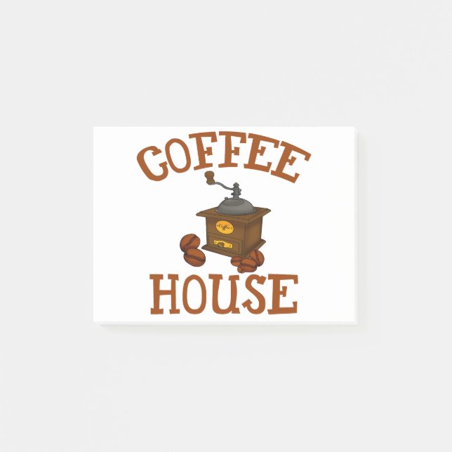 BLOCO DE NOTAS CASA DE CAFÉ (Frente)