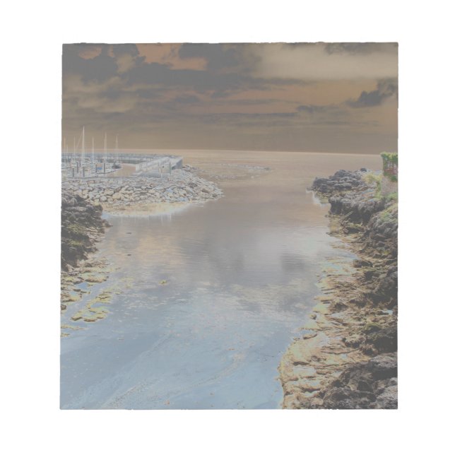 Bloco De Notas Casa de luz em Cascais Portugal (Frente)