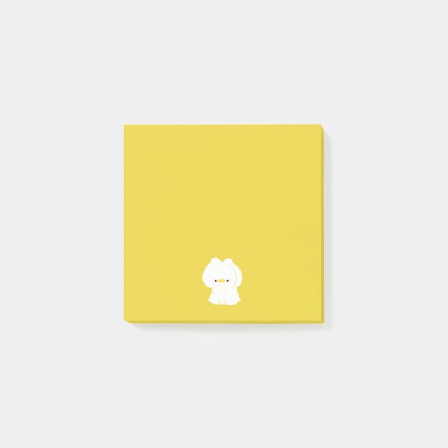 Bloco De Notas Casal Cute Duck (Frente)