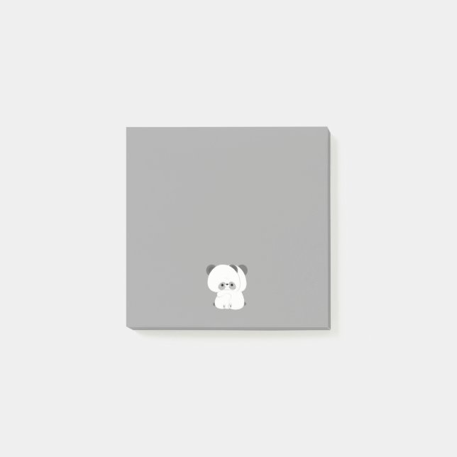 Bloco De Notas Casal Panda Cute (Frente)