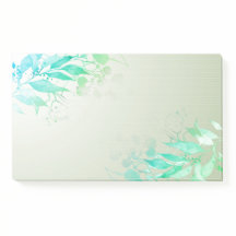 Casamento Botânico de Folhas de Aquarela Verde Flo