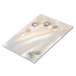 Bloco De Notas Casamento com Manteiga Branca e Manteiga