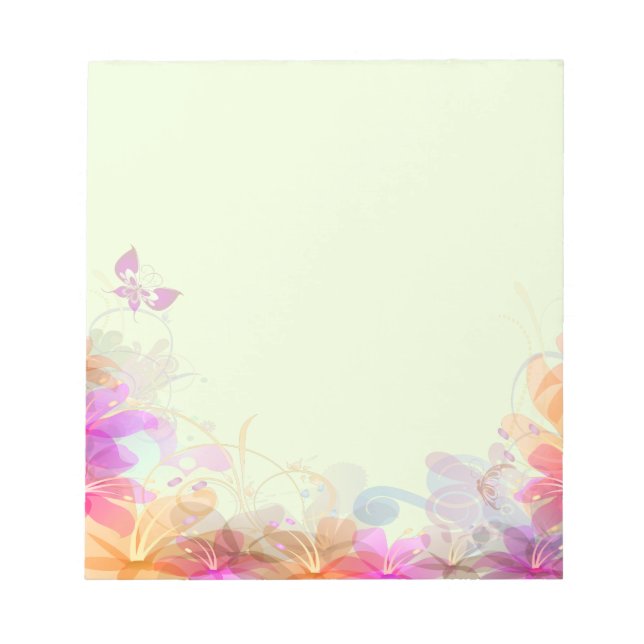 Bloco De Notas Casamento Pastel Lily (Frente)