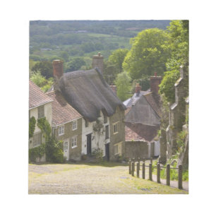 Bloco De Notas Casas em Gold Hill, Shaftesbury, Dorset,