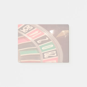 Bloco De Notas Casino Gambling Roulette Wheel Vintage Retro Styl
