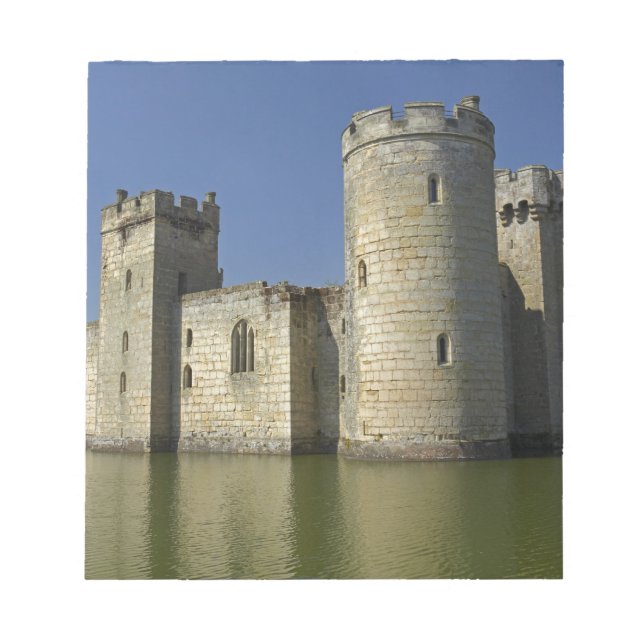 Bloco De Notas Castelo de Bodiam (1385), refletido na vala, Leste (Frente)