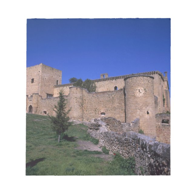Bloco De Notas Castle Pedraza, Castela Leão, Espanha (Frente)