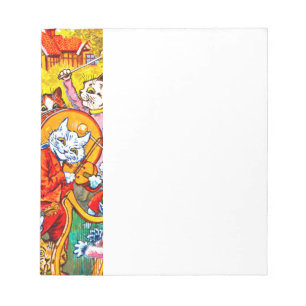 Bloco De Notas Cat Musical Band