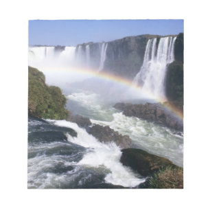 Bloco De Notas Cataratas do Iguaçu, Estado do Paraná, Brasil. Vis