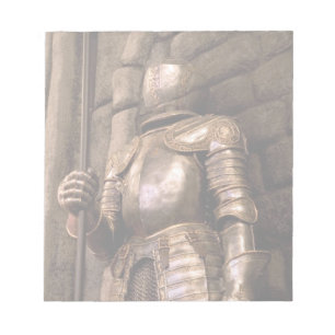 Bloco De Notas Cavaleiro em Armor
