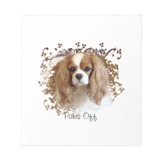 Bloco De Notas Cavaleiro Rei Charles Spaniel