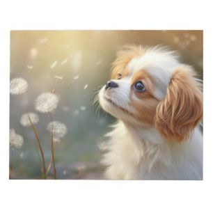 Bloco De Notas Cavalier King Charles Dog Pet Animal