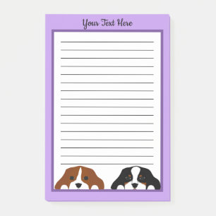 Bloco De Notas Cavalier Rei Charles Spaniel Cachorro