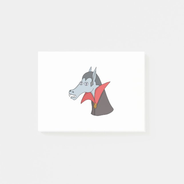 Bloco De Notas Cavalo Vampiro (Frente)