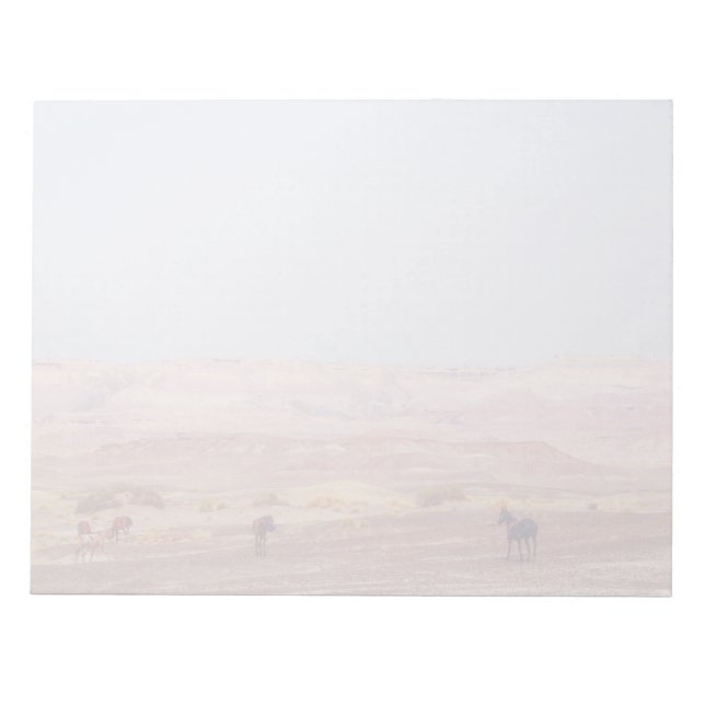 Bloco De Notas Cavalos do Deserto Americano P8670 (Frente)