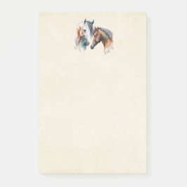 Bloco De Notas Cavalos Lindos no Estilo Western Boho