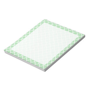 Bloco De Notas Celadon Quatrefoil