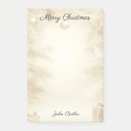 Bloco De Notas Celebração de Natal