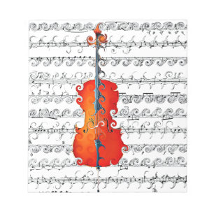 Bloco De Notas Cello & I Rock!
