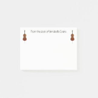 Bloco De Notas Cello Personalize