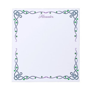 Bloco De Notas Celtic Trellis