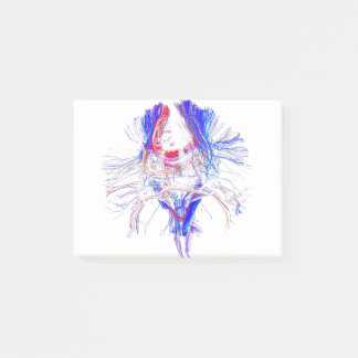 Bloco De Notas Cérebro e Tracktography