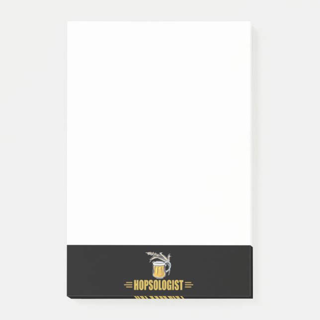 Bloco De Notas Cervejeiro Divertido (Frente)