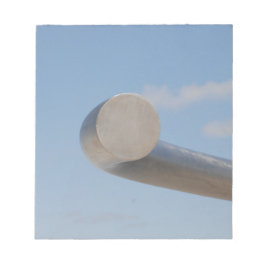 Bloco De Notas Céu Azul Metálico