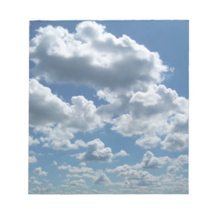 Bloco De Notas Céu e Nuvens