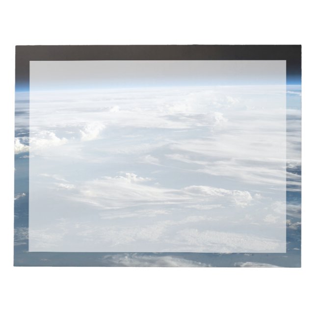 Bloco De Notas Céus Nuvens Sobre O Sudão (Frente)