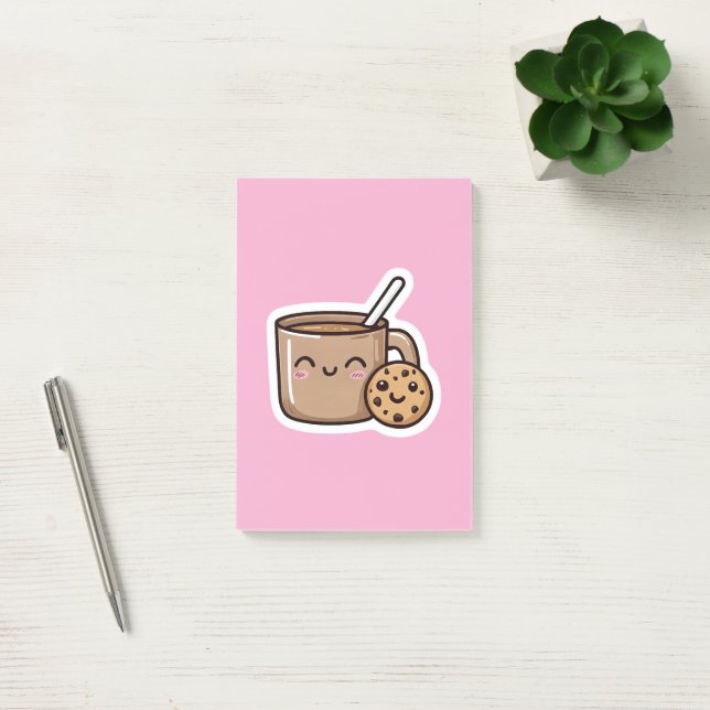 Bloco De Notas Chá e Biscoito  (Escritótio)