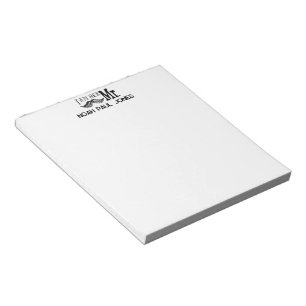 Bloco De Notas Chalkboard Sr. Yellow e Green Zigzag Chevron