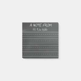 Bloco De Notas  Chalkboard Themed Post-it Notes