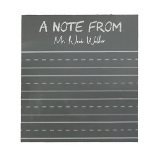 Bloco De Notas Chalkboard Themed Posta-it Notas