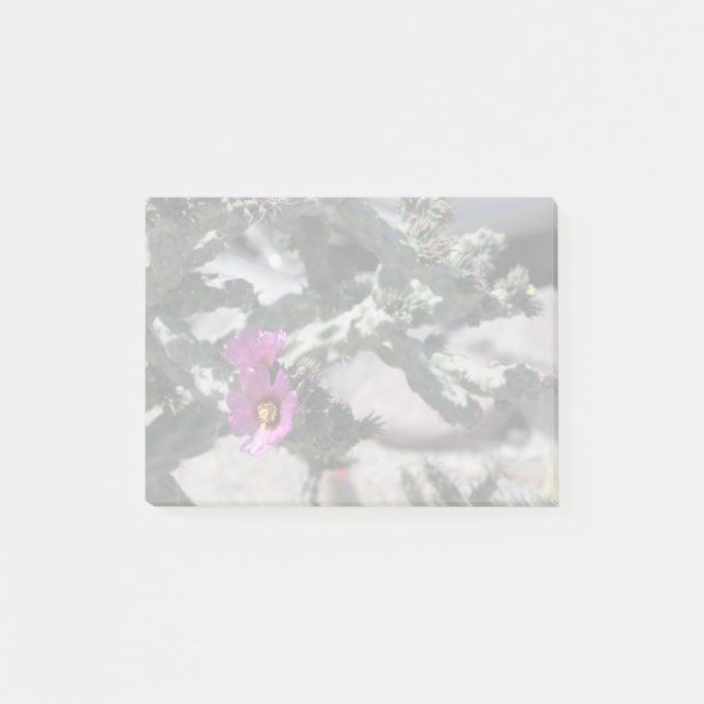 Bloco De Notas Challa Cactus em flor (Frente)